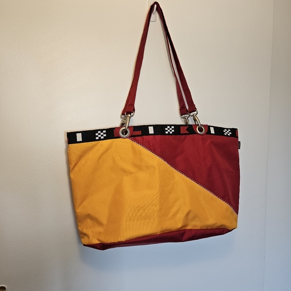 LL Bean Ultra Rare Sail Cloth Bag - Picture 2 of 7